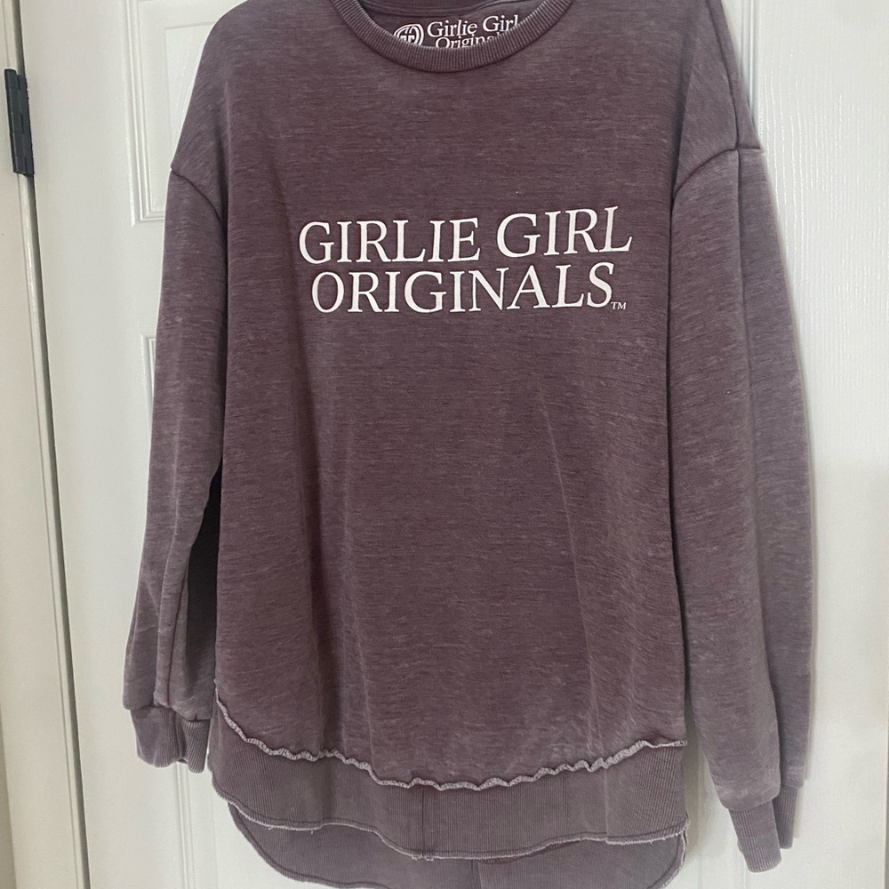 Girlie Girl Originals Purple Sweatshirt